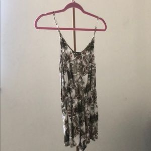 Forever 21 cute tropical romper